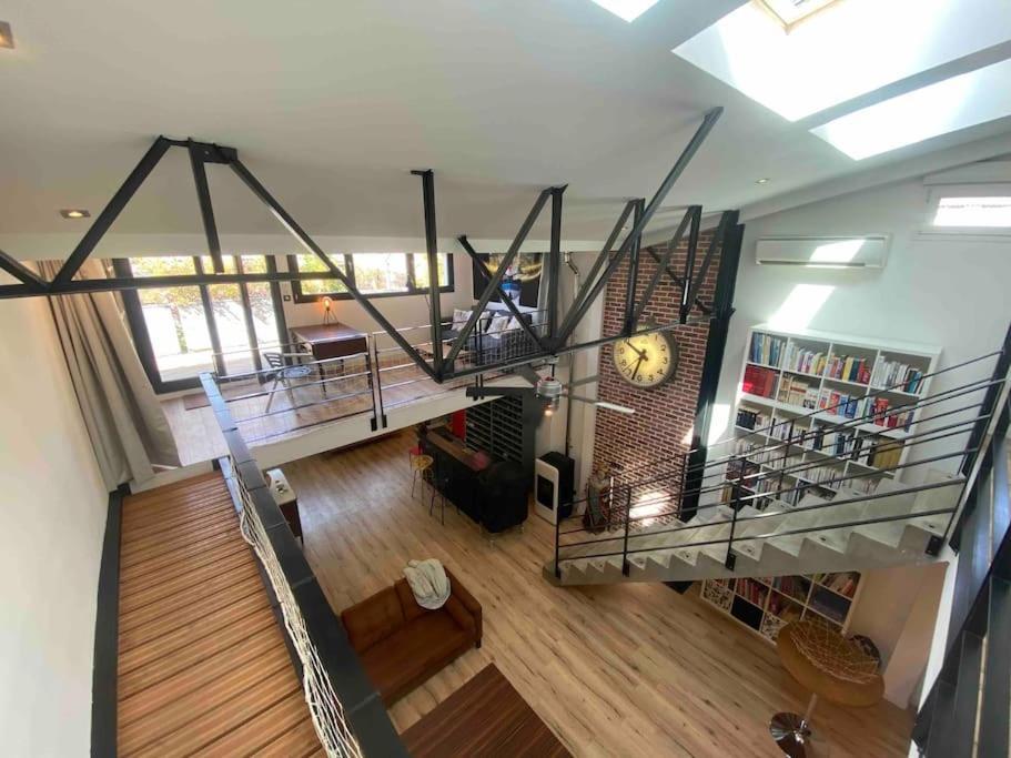Rare ! Loft Atypique Centre-Ville Parking Jardin ランス エクステリア 写真