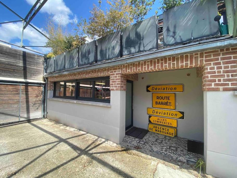 Rare ! Loft Atypique Centre-Ville Parking Jardin ランス エクステリア 写真