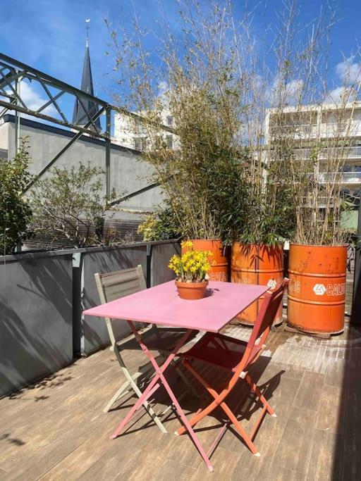 Rare ! Loft Atypique Centre-Ville Parking Jardin ランス エクステリア 写真