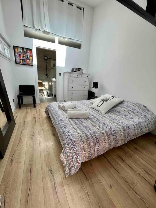 Rare ! Loft Atypique Centre-Ville Parking Jardin ランス エクステリア 写真