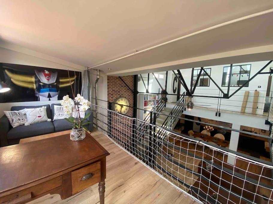Rare ! Loft Atypique Centre-Ville Parking Jardin ランス エクステリア 写真